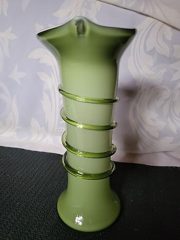 Vaze i saksije: Vaza nova murano kala,rucni rad 1960g +. Vaza nova,duvano staklo,sve — 9