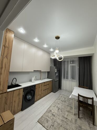 сдаю 1 комнатную квартиру в джале: 1 комната, 41 м², Элитка, 11 этаж, Евроремонт