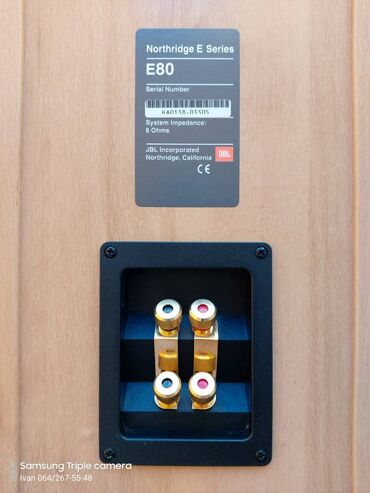 Zvučnici i stereo sistemi: JBL Northridge E Series – model E80, par podnih zvučnika. - — 5