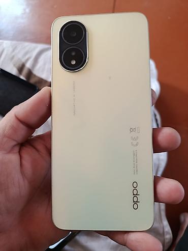 baku electronics qaz paneli: Oppo A38, 128 GB, rəng - Qızılı, Barmaq izi — 1