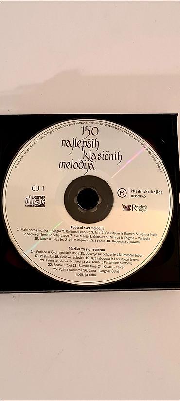harmonika 96 basova: ☆ Na prodaju 150 najlepših klasičnih melodija – komplet 6 CD sa — 8