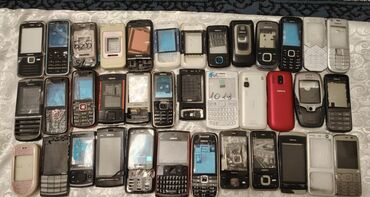 Digər ehtiyat hissələri: Köhnə model mobil telefon korpusları və ehtiyat hissələri dəsti - — 4