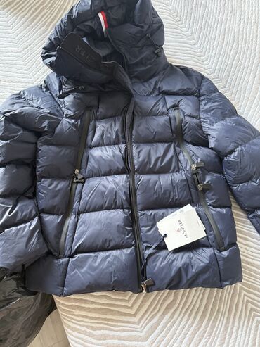 куртки зима: Мужская куртка, M (EU 38), Moncler, Новый, цвет - Синий, Самовывоз