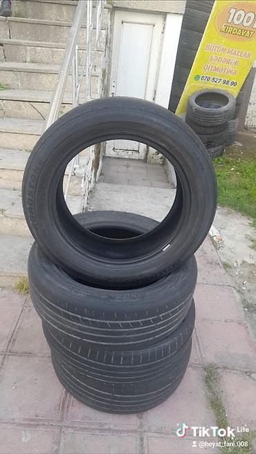 i̇kinci el: 185/65/15 ikinci el 4 eded 70 azn . 205/55/16 ikinci el 4 eded 60 azn — 1