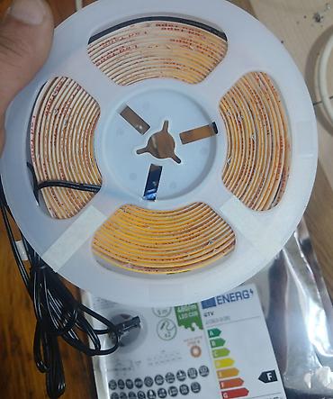 gunes paneli isiqlar: Salam led isiqlardi uzunluqu 5 metr 12 voltd bmve 220 volt isleyir — 2