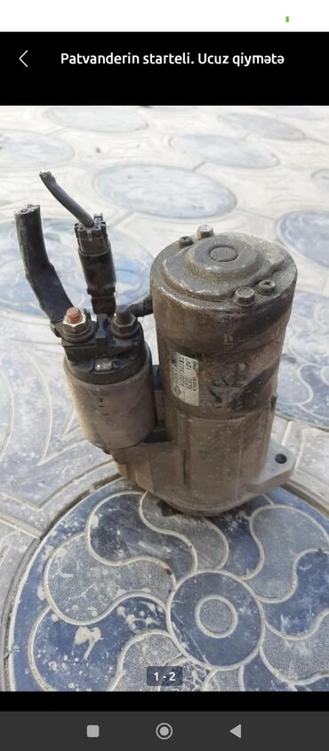 выключатель с регулятором яркости: Patvander üçün starter motor - Avtomobil: Patvander (Land Rover/Range