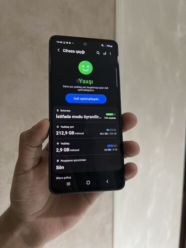 Samsung: Samsung Galaxy A53 5G, 256 GB, rəng - Qara, Barmaq izi, Face ID — 17