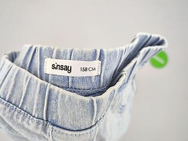 genzie crop top: Spodnie jeansowe, Sinsay, 13 lat, 158, stan - Bardzo dobry — 4