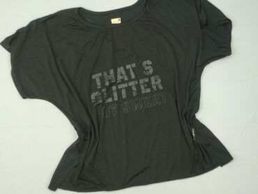 sinsay legginsy gym hard: Women`s T-shirt, size 6XL (EU 52)