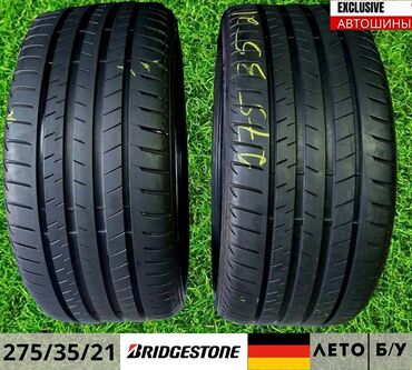 runx alex: Шины 275 / 35 / R 21, Лето, Б/у, Пара, Внедорожные (АТ/МТ), Германия, Bridgestone