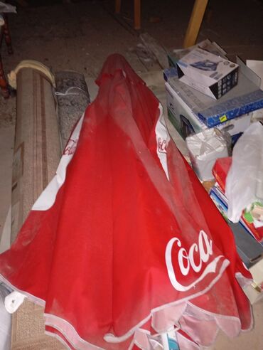 coca cola set serpi: Kafe və açıq hava məkanları üçün böyük reklam çətiri. Xüsusiyyətlər