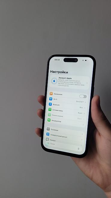 Apple iPhone: IPhone 15, Б/у, 128 ГБ, Черный, Чехол, Кабель, 100 % — 4