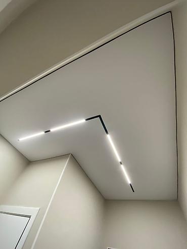 Натяжной потолок: Натяжной потолок Глянцевое Монтаж — 9