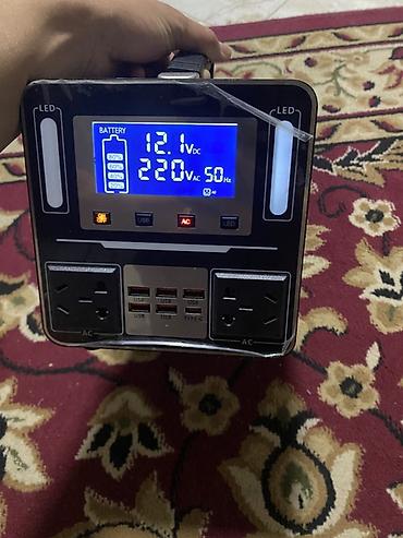 ups инвертор: 220V 500W 300WH Портативная электростанция/инвертор с дисплеем - — 2