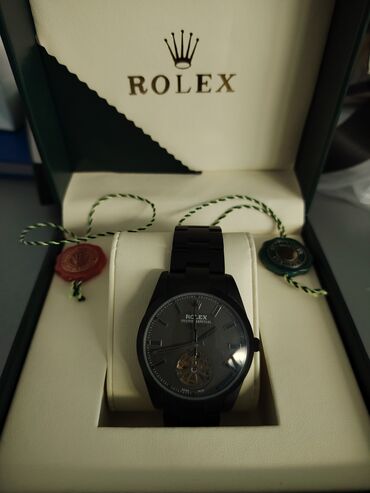 Qol saatları: Yeni, Qol saatı, Rolex, rəng - Qara — 9