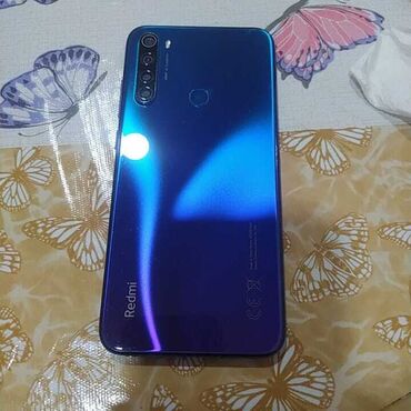 xiaomi en ucuz telefon: Xiaomi Redmi Note 8, 128 GB, rəng - Göy, 
 Barmaq izi