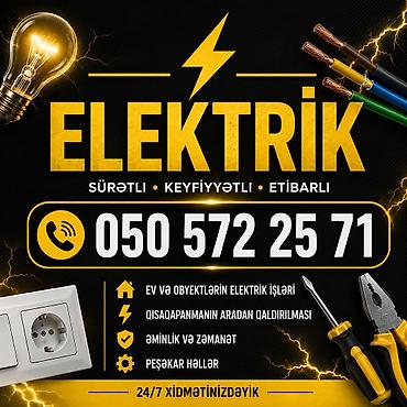 Elektrikə aid butun islerin gorulmesi