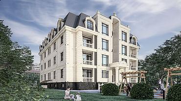 панорамные: 2 комнаты, 84 м², Элитка, 2 этаж, ПСО (под самоотделку) — 1