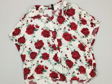 bluzki z koronka białe: Shirt, H&M, S (EU 36), condition - Very good