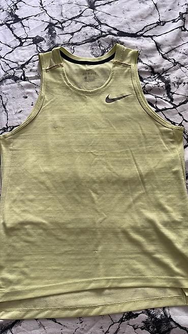 mayka türkçe: Nike kişi idman maykası - Model: Nike Dri‑FIT qaçış/fitnes maykası - — 1