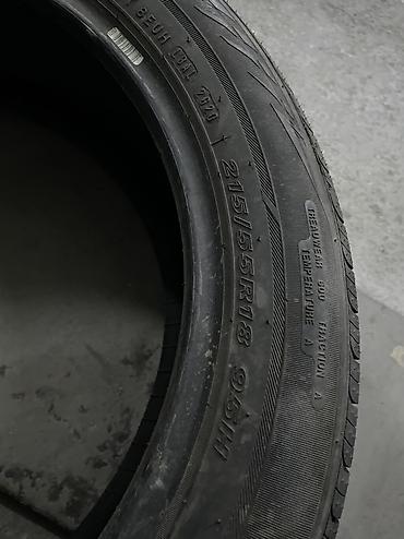 space runner: Шины 215 / 55 / R 18, Лето, Б/у, 1 шт, Легковые, Корея, Nexen — 2