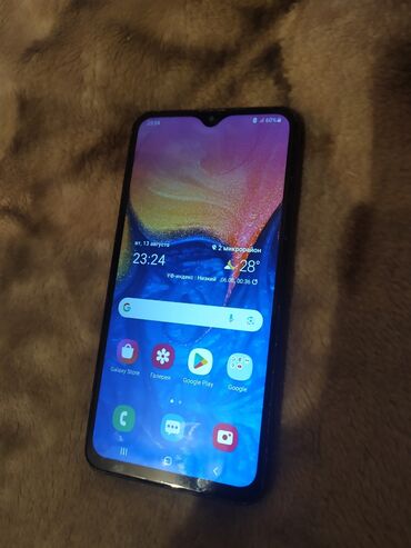 бу телефон самсунг: Samsung A10e, Колдонулган, 32 GB, түсү - Кара, 1 SIM, 2 SIM