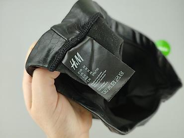 18590a h: H&M, Legginsy Ze skóry ekologicznej damskie, rozmiar M — 5