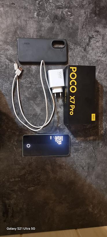 Poco: Poco X7 Pro, Б/у, 512 ГБ, цвет - Зеленый, 2 SIM — 2