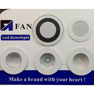 Встраиваемые светодиодные светильники FAN (LED Downlight). - Тип