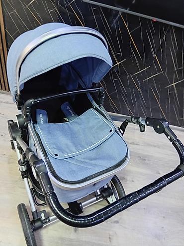 Модульные коляски: Uşaq arabası – Cynebaby, mavi rəng Xüsusiyyətlər: - 2-si 1-də sistem — 3