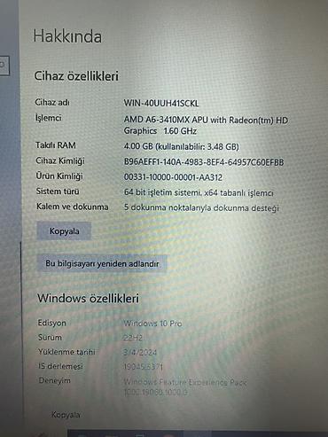 notebook samsung: Samsung noutbuk - Model xətti: Samsung (qara, metal effektli qapaq) - — 3