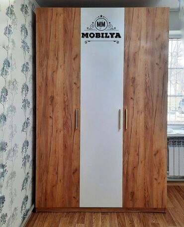 Dolablar: Yeni, Açılan, 3 qapılı Düz dolab, Qarderob, paltar dolabı, Azərbaycan — 7