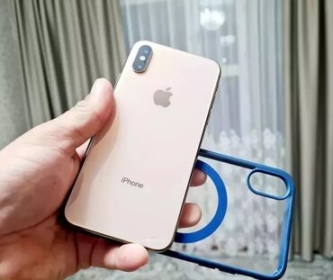 Внешние аккумуляторы: IPhone Xs, Б/у, 256 ГБ, Серебристый, Наушники, Зарядное устройство, Защитное стекло, 100 %