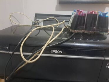 принтер epson sx535wd: Цветной принтер epson t50, в хорошем состоянии, торг уместен