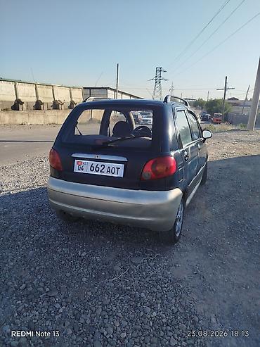 kia bongo 1999: Daewoo Matiz: 2008 г., 0.8 л, Механика, Бензин, Хэтчбэк — 4