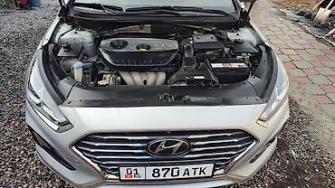Hyundai: Hyundai Sonata: 2018 г., Автомат, Газ, Седан — 10