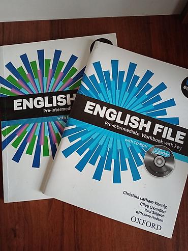 Школьные учебники: English File Pre-intermediate dəstəsi - Nəşriyyat: Oxford University — 1