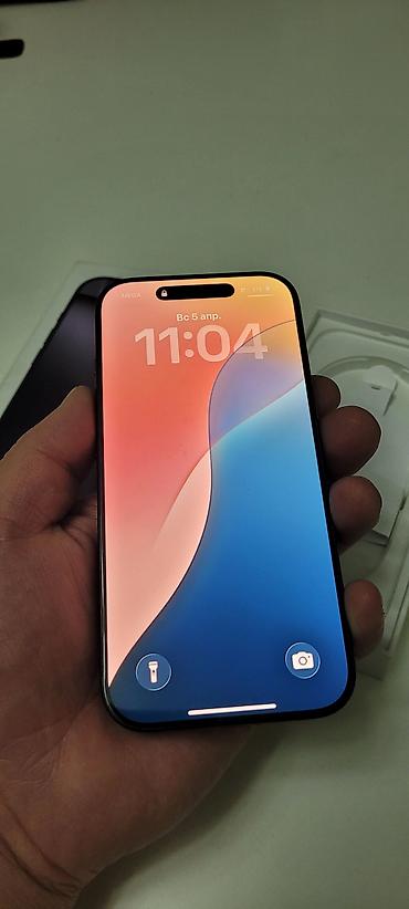 Apple iPhone: IPhone 16 Pro, Б/у, 256 ГБ, Черный, Коробка, 91 % — 3