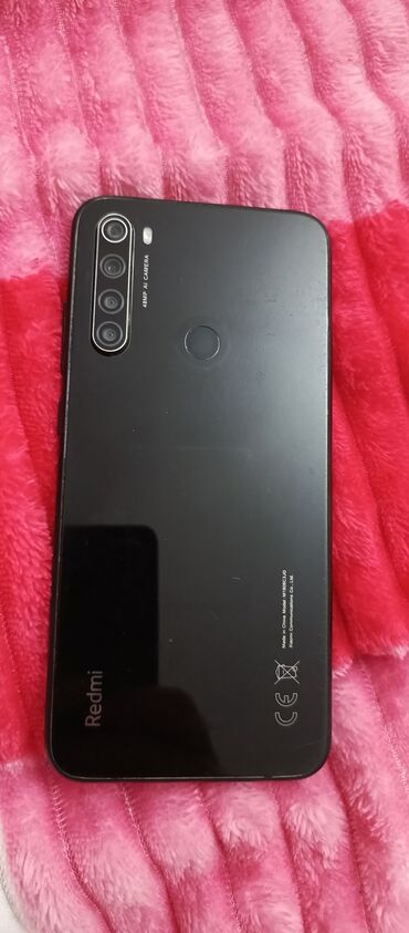 gence univermaq telefon: Xiaomi Redmi Note 8, 64 GB, rəng - Qara, 
 Zəmanət, Düyməli, Sensor