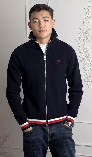 вязанная кофточка: Мужской свитер, L (EU 40), Moncler, Новый, Самовывоз, Бесплатная доставка, Платная доставка