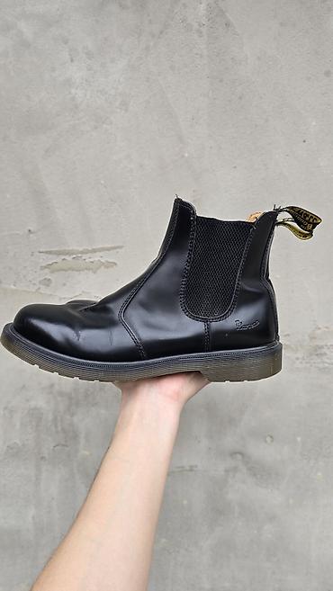 мартинсы мужские: Мужские ботинки, 42, Dr. Martens, Б/у, цвет - Черный, Самовывоз — 1