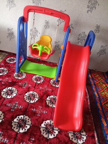детские стульчик для кормления: Горка качелей