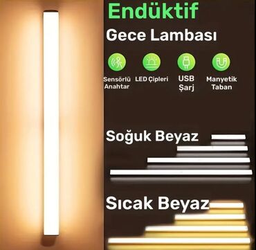 Шторы и жалюзи: Bu induktiv gecə lampası müxtəlif ehtiyaclar üçün ideal işıqlandırma