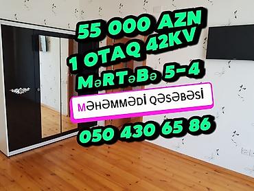 otağ: Məhəmmədi qəsəbəsində 1 otaqlı mənzil satılır. Ümumi sahə: 42 kv.m — 1
