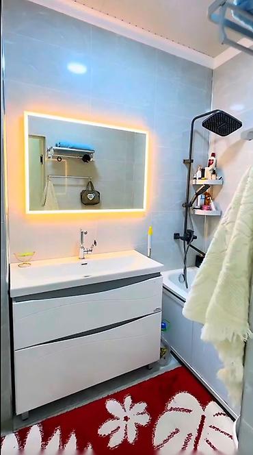 o store: 3 комнаты, 85 м², Ошский мкр., Элитка, 10 этаж, Дизайнерский ремонт — 9