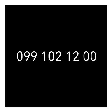 099 ile nomre: Xüsusi nömrə: 099 102 12 00 - Yadda qalan, ritmik kombinasiyaya malik — 1