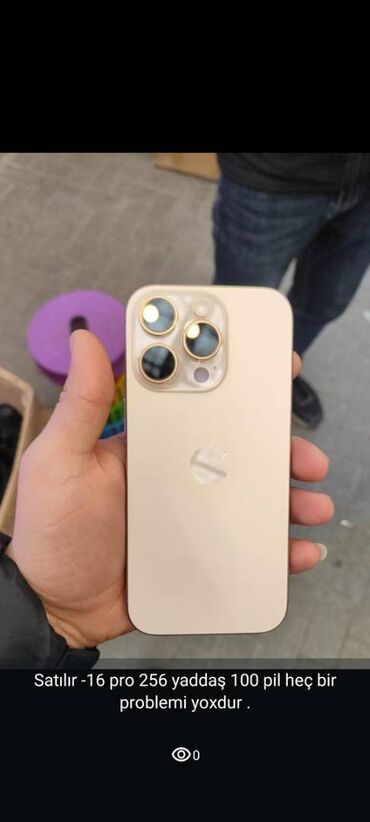 IPhone 16 Pro, 256 ГБ, Natural Titanium