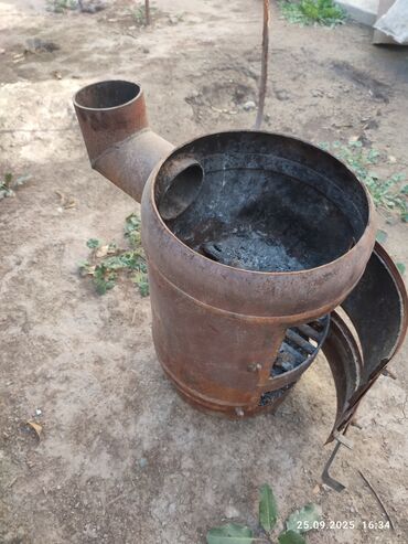 мангалы для шашлык: Металлическая печь-ракетная (rocket stove) из толстостенной стали -