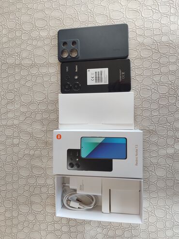 Мобильные телефоны и аксессуары: Xiaomi, Redmi Note 13, 128 ГБ, цвет - Черный