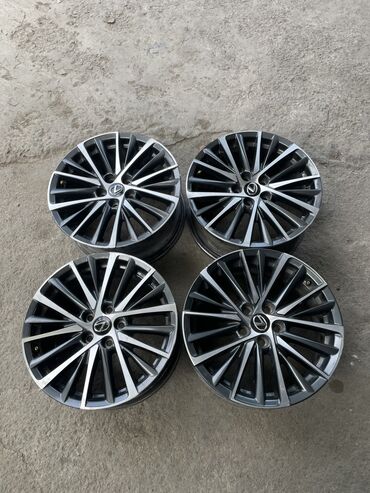 диски на зимнюю резину хендай элантра 2006: Куйма Дисктер R 18 Lexus, Комплект, тешиктери - 5, Колдонулган